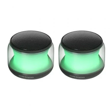 Mars Gaming MS-AURA Altavoces Bluetooth RGB 15W Negro Mars Gaming MS-AURA Altavoces Bluetooth RGB 15W Negro